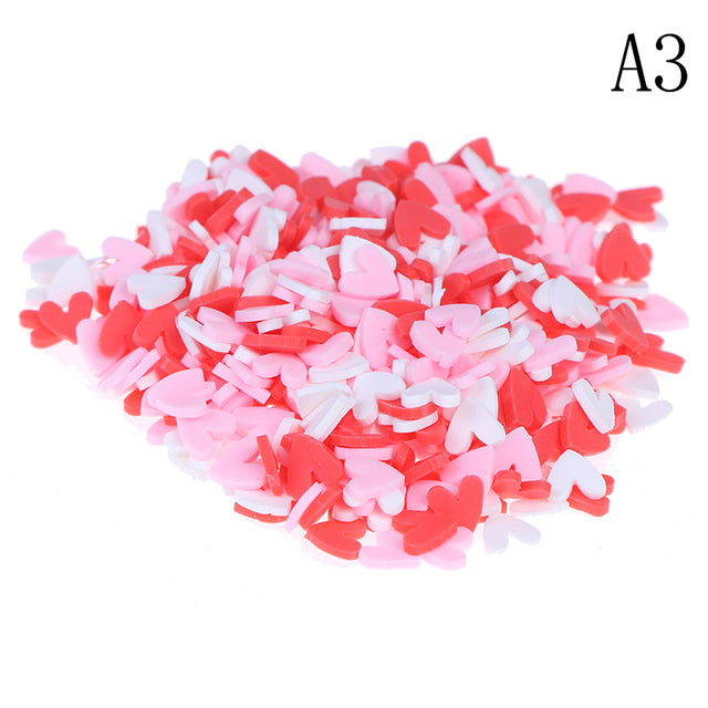 10g DIY Fake Sprinkles Decoration For Slime Filler Slime