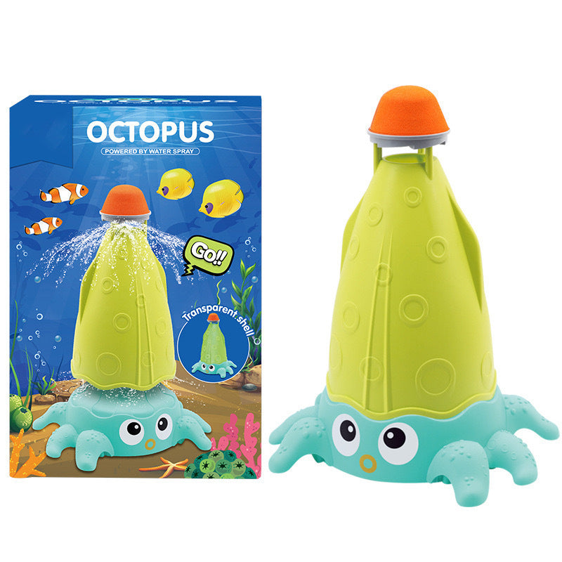 Octopus Rocket Sprinkler Water Pressure Lift-up Water Spray Water Toys