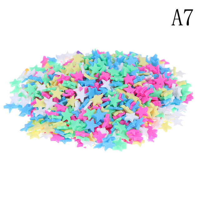 10g DIY Fake Sprinkles Decoration For Slime Filler Slime