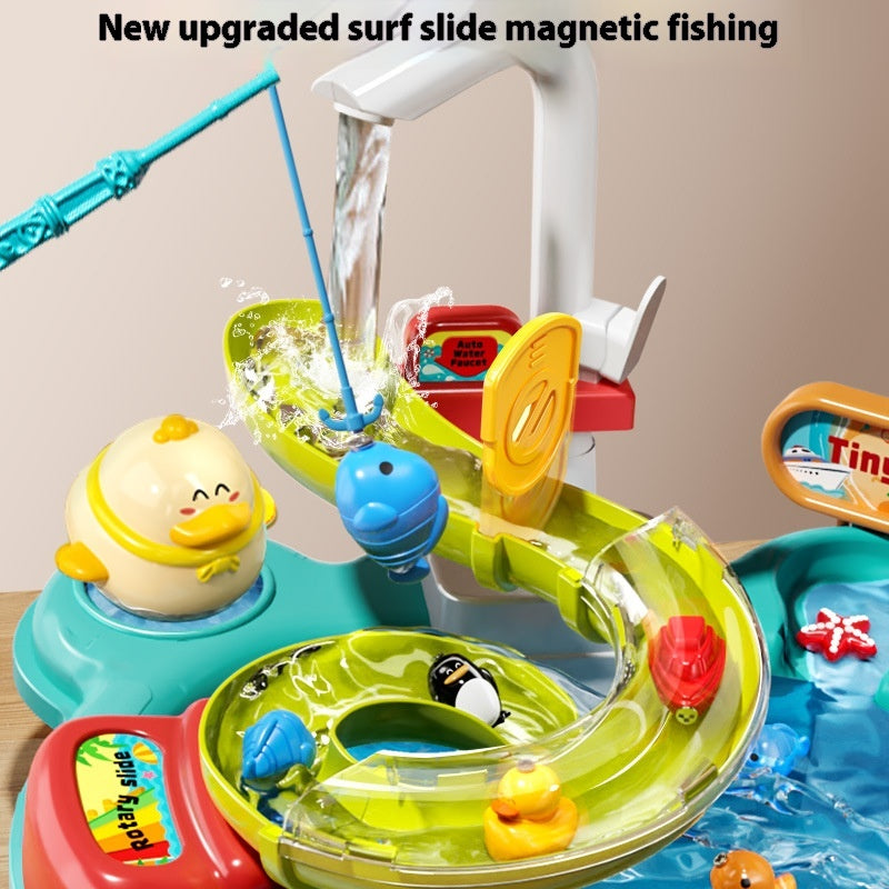 Children's Automatic Water Playing Educational Fishing Toys Water Park