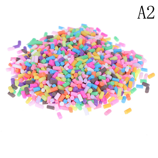 10g DIY Fake Sprinkles Decoration For Slime Filler Slime